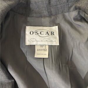 Oscar de la Renta Gray Blazer